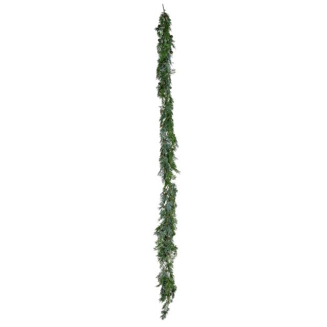 73 in. Green Stovall Cedar Pine Garland