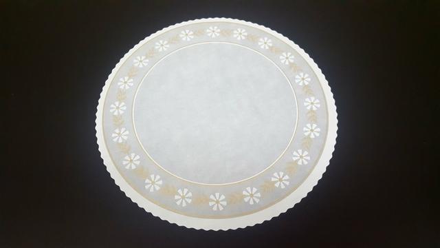 100DDS 1.25 in. Danish Doilie Stock - 500 Piece