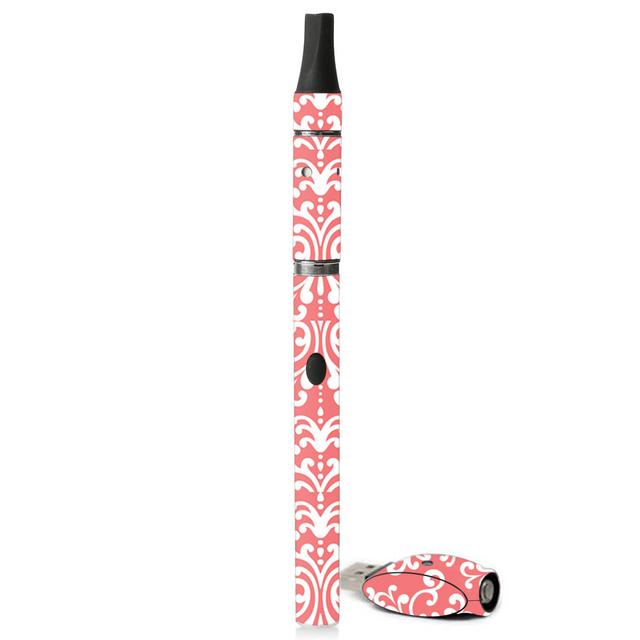GRGSLIM-Coral Damask Skin for Grenco G Slim Ground Material, Coral Damask