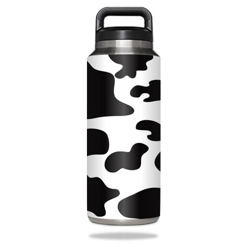 YERABOT36-Cow Print Skin for 36 oz Yeti Rambler Bottle, Cow Print