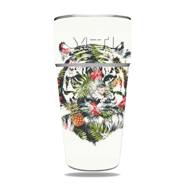 YERAM26SI-Jungle Tiger Skin for Yeti Rambler 26 oz Stackable Cup - Jungle Tiger