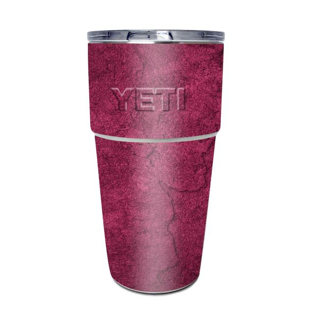 YEPINT16SI-Pink Gravel Skin for Yeti Rambler 16 oz Stackable Cup - Pink Gravel
