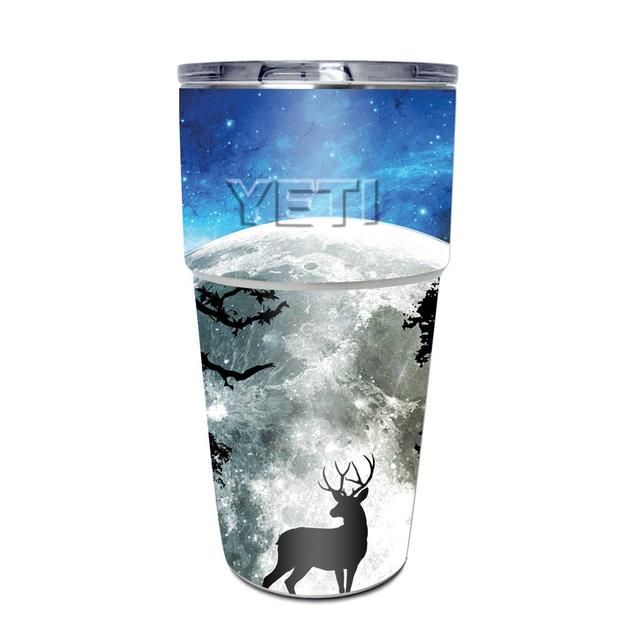 YEPINT16SI-Moonlight Deer Skin for Yeti Rambler 16 oz Stackable Cup - Moonlight Deer