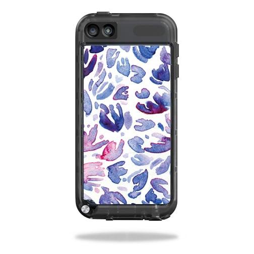 LIFIPODT5-Blue Petals Skin for LifeProof iPod Touch 5th Gen Case Wrap Cover Sticker - Blue Petals