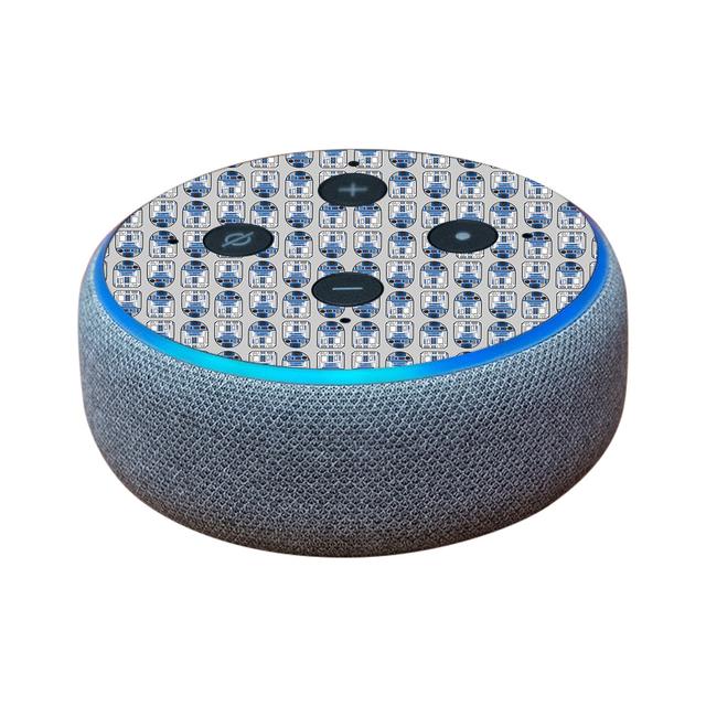 AMEDOT3-Galaxy Bots Amazon Echo Dot 3rd Generation Skin - Galaxy Bots