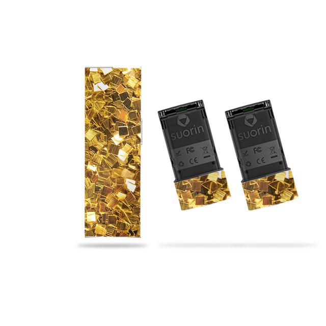 SUEDGE-Gold Chips Skin for Suorin Edge - Gold Chips