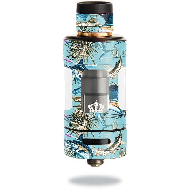 UWCROWN3-Island Fish Skin for Uwell Crown 3 Tank - Island Fish