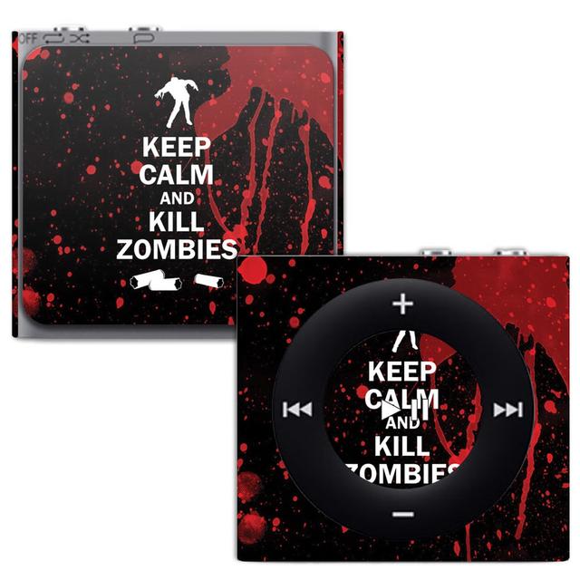 APIPSH-Kill Zombies Skin for Apple iPod Shuffle 4G - Kill Zombies