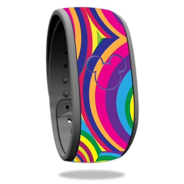 DIMABA-Groovy 60s Skin Decal Wrap for Disney Magic Band Hand Toy - Groovy 60s