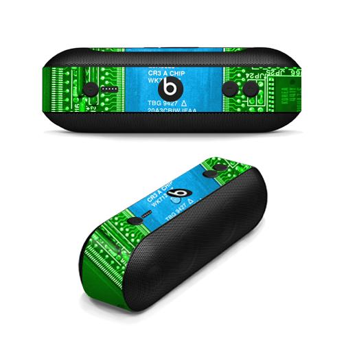 BEPILLPL-Circuit Board Skin Decal Wrap for Beats by Dr. Dre Beats Pill Plus Sticker - Circuit Board