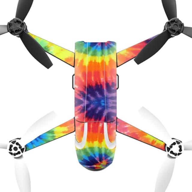 Skin Decal Wrap for Parrot Bebop 2 Quadcopter Drone - Tie Dye 2
