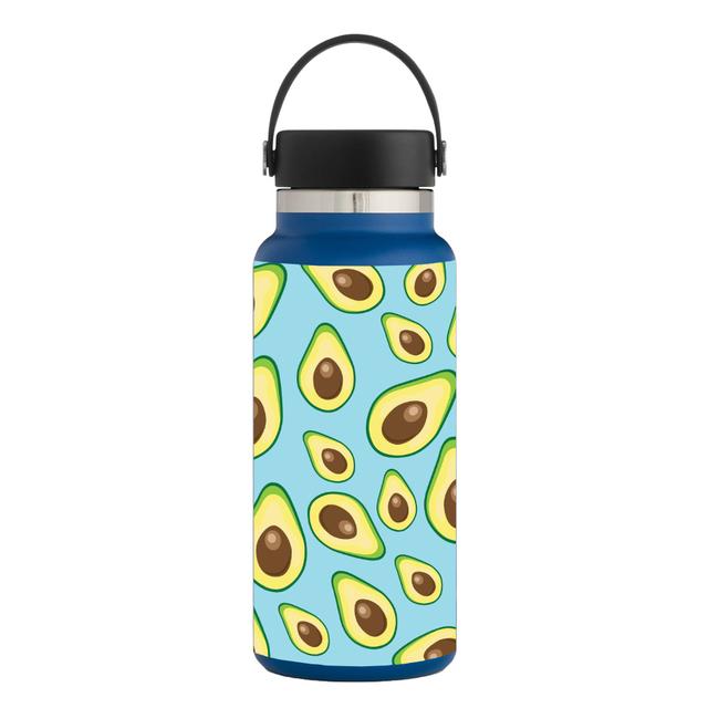 HFWI32-Blue Avocados Skin for Hydro Flask 32 oz Wide Mouth - Blue Avocados