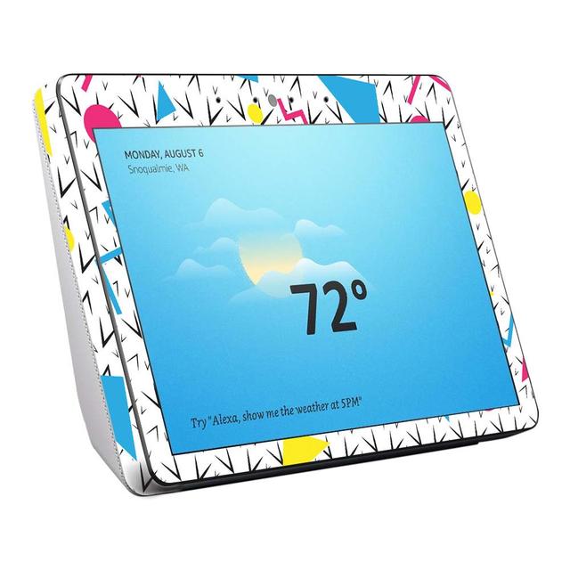 AMECSH18-90s Fun Skin Decal Wrap for Amazon Echo Show 2nd Gen Sticker - 90s Fun