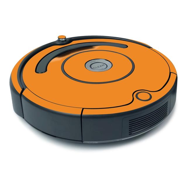 IRRO675MIN-Solid Orange Skin for iRobot Roomba 675 Minimal Coverage - Solid Orange