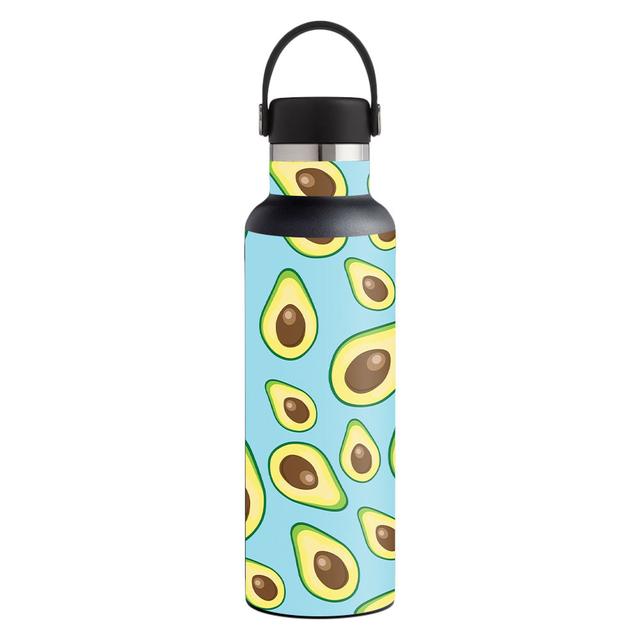 HFST21-Blue Avocados Skin for Hydro Flask 21 oz Standard Mouth - Blue Avocados