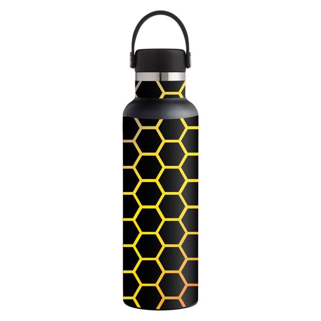 HFST21-Primary Honeycomb Skin for Hydro Flask 21 oz Standard Mouth - Primary Honeycomb