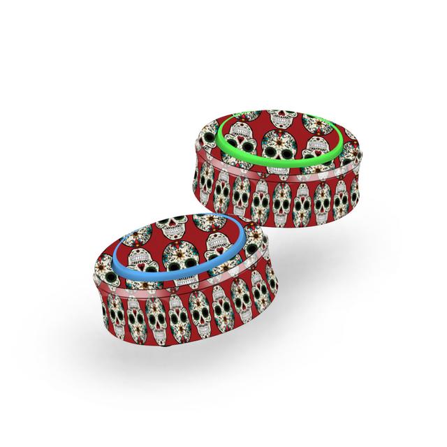 AMEBU-Sugar Skull Skin for Amazon Echo Button - Sugar Skull - Pack of 2