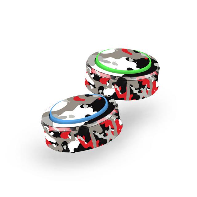 AMEBU-Red Camo Skin for Amazon Echo Button - Red Camo - Pack of 2