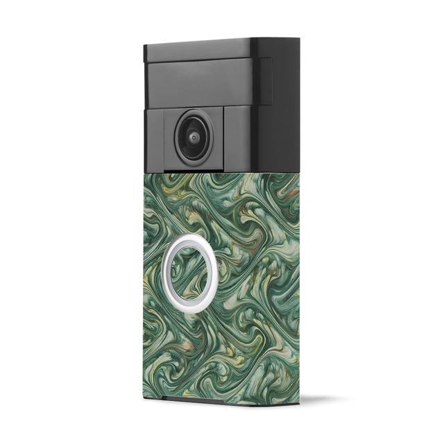 RIVD-Marble Swirl Skin for Ring Video Doorbell - Marble Swirl
