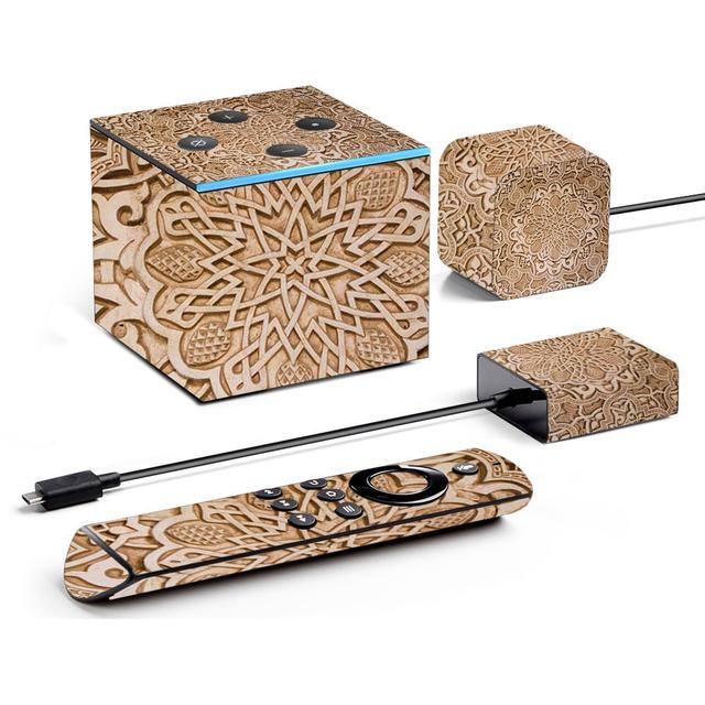 AMFITVCU-Carved Skin for Amazon Fire TV Cube - Carved