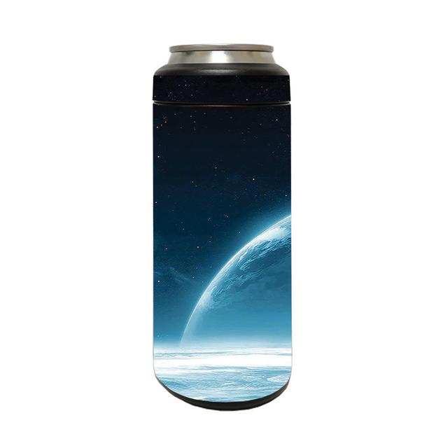YERM12COLSL-Outer Space Skin Compatible with YETI Rambler 12 oz Colster Slim Can - Outer Space