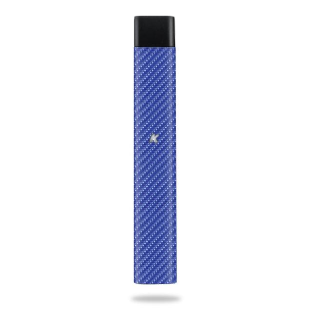KAPRUBI-Blue Carbon Fiber Skin for KandyPens Rubi, Blue Carbon Fiber