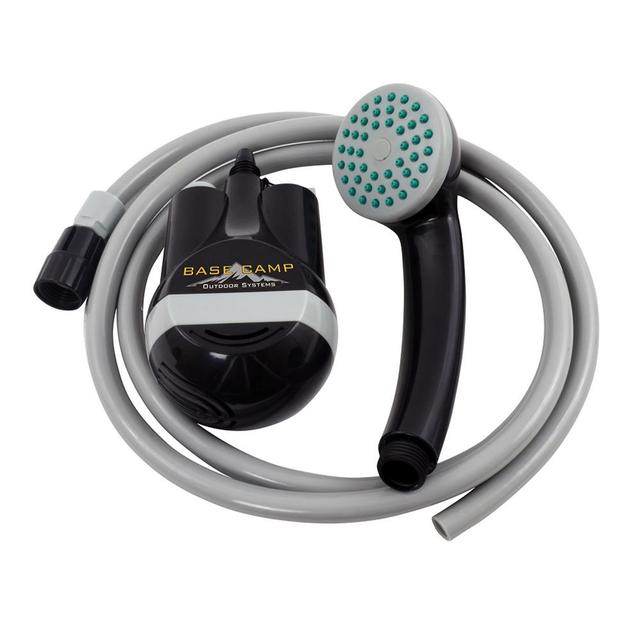 Mr Heater F235897 6 ft. Basecamp Rechargable Camping Shower&#44; Black