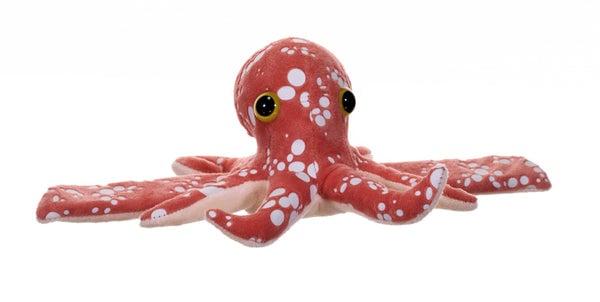 28250 8 in. Huggers Glow in the Dark Octopus Stuffed Animal Plush Toy