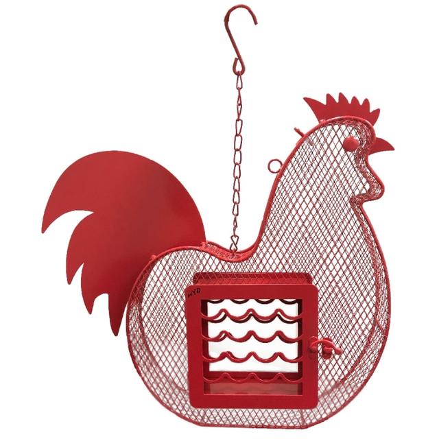 Rooster Suet & Seed Feeder