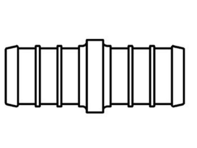 NLCBXC43 0.75 x 0.5 in. NL Pex Coupling
