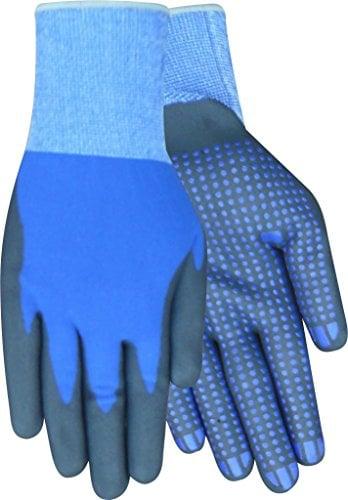 306-M Powertouch PVC Glove -Grip Palm - Blue