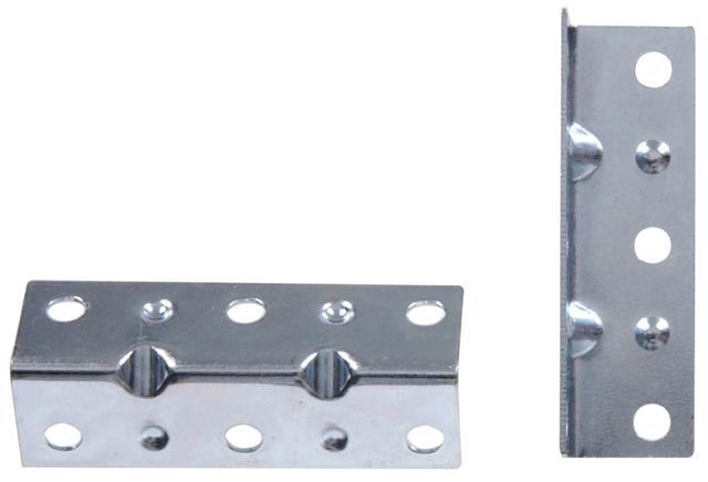 852184 Carded -Zinc Inside Corner Braces, 3.5 x 0.75 in.