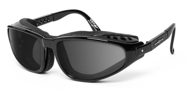 Raptor Glossy Black Frame with Sharp View Gray Lens