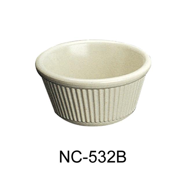 4 oz Fluted Ramekin&#44; Bone White - 1.75 x 3.375 in. - Pack of 72