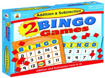 Carson Dellosa CD-140038 Addition & Subtraction Bingo