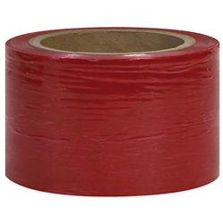 Bundling Stretch Film - Red - 3 in. x 80 Gauge x 1000 foot