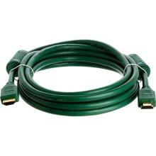 HDMI Cable with Ferrite Cores - Green -10FT