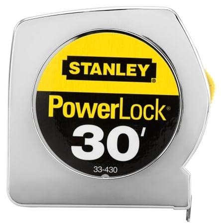 Hand Tools 1in. X 30 PowerLock Professional Tape Measure 33-430