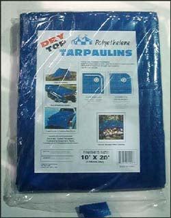 40ft. X 60ft. Blue Dry Top  Polyethylene Tarpaulin