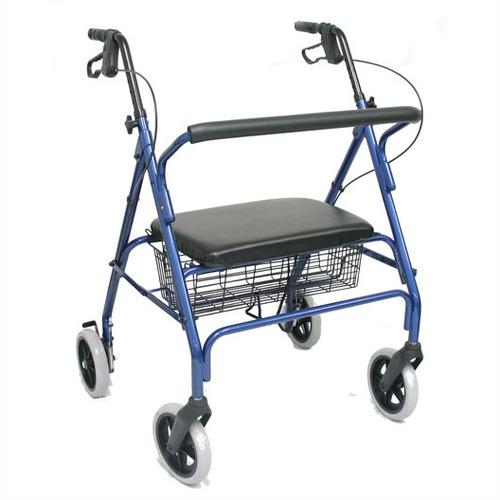 Heavy Duty Rollator-Blue