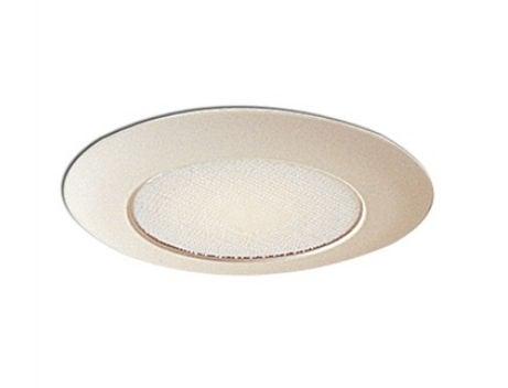 Nora Lighting  6 in.-SHWR TRIM-ALBALITE-PLS RING White