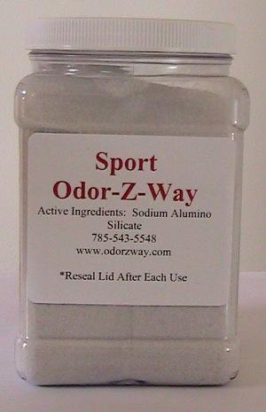 M-J Odor-Z-Way  LLC  4 lb. Grip Container of Sport Odor-Z-Way