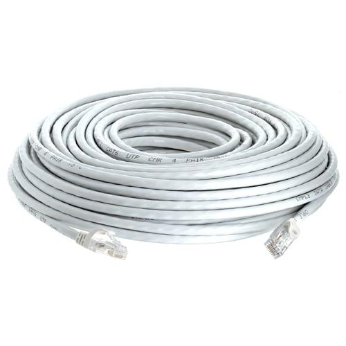 CAT 6 500MHz UTP ETHERNET LAN NETWORK CABLE -w 100 FT White