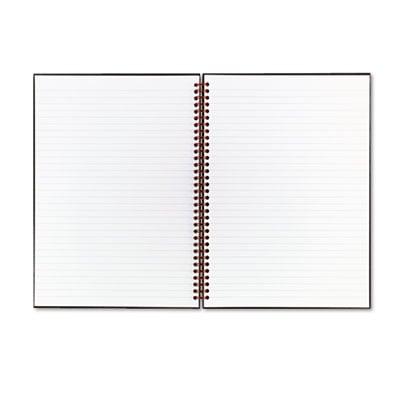Black N' Red  Twinwire Hardcover Notebook  Legal Rule  8.5 x 11  White  70 Sheets