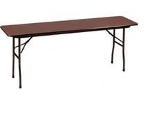 CF1872M Melamine Top Folding Table, WALNUT
