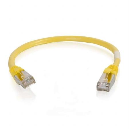 - Cables To Go - 869 12ft Cat6 Snagless Shielded - STP -Network Patch Cable - Yellow