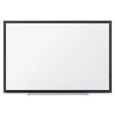 Magnetic Dry-Erase Board- 2 ft. x 1.5 ft.- Black Aluminum Frame