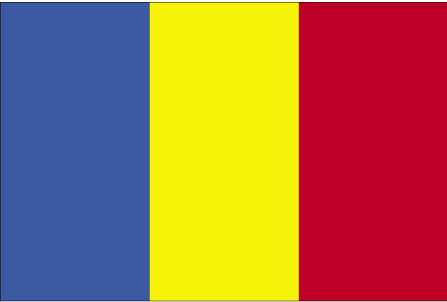 196926 5 ft. X 8 ft. Nyl-Glo Romania Flag