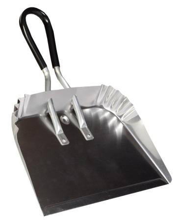 72541 17 in. Metal Dust Pan With Soft Grip Handle