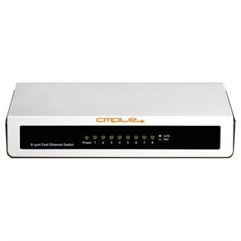 1251-N 8-Port 10-100Mbps Desktop Switch